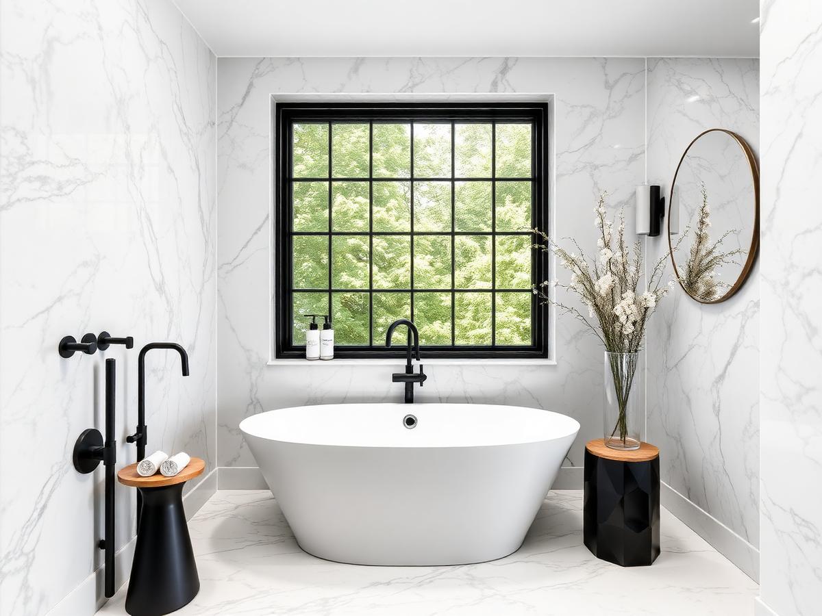 Primary Bath · Irvine after remodel
